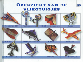 PAPIEREN VLIEGTUIGJES IN ZAKFORMAAT – KEN BLACKBURN & JEFF LAMMERS - 1999