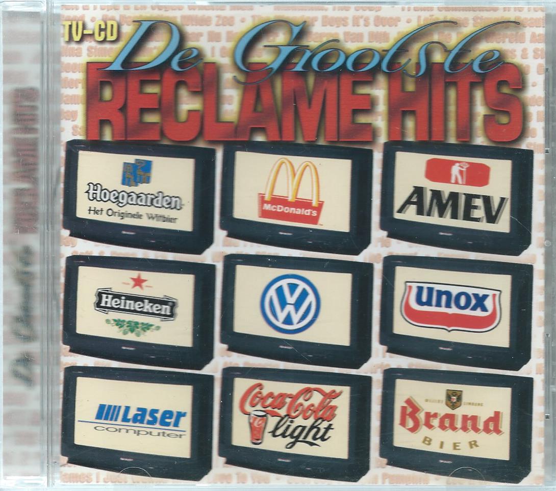 CD – Various – De Grootste Reclame Hits - 1998