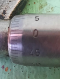 vintage Micrometer MAUSER 25-50 – jaren ‘30
