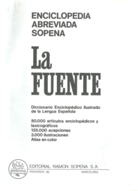 ENCICLOPEDIA ILUSTRADA - LA FUENTE - 1976