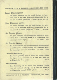 OP ZONNIGE WEGEN – T. VAN DEN BLINK EN J. EIGENHUIS – ZESDE DEELTJE - 1928