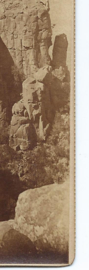 Prent – FOTO - THE VALLEY OF DESOLATION (S.A.) – William Roe – ca. 1900