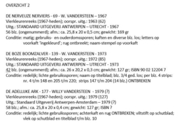 SUSKE EN WISKE – ‘RESTAURATIE OBJECTEN’ – 6 stuks – 1956-1979 (6)