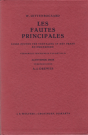 LES FAUTES PRINCIPALES – W. UITTENBOGAARD - 1955