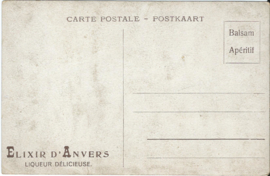 CARTE POSTALE – POSTKAART – ELIXER D’ANVERS LIQUEUR DÉLICICIEUSE (België)