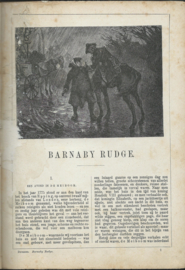 BARNABY RUDGE DOOR CHARLES DICKENS - 1888