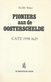 PIONIERS aan de OOSTERSCHELDE – Dr J.B.V. Welten - 1986