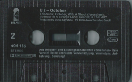 MC – U2 – OCTOBER - 1981