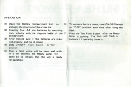 Flitser - LONDA FLASH-UNIT RX 203 - jaren ‘70