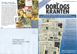 De OORLOGSKRANTEN – 6 stuks – 1994