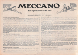 MECCANO - HANDLEIDING VOOR AANVULLINGSUITRUSTING No. 3A – 1956