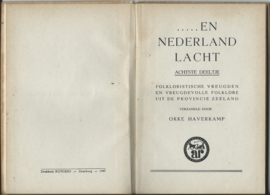 . . . . EN NEDERLAND LACHT – ZEELAND (ACHTSTE DEELTJE) OKKE HAVERKAMP - 1947 (1)