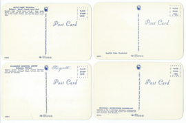 SET van 10 ansichtkaarten - VS - Michigan – jaren ’60-‘70