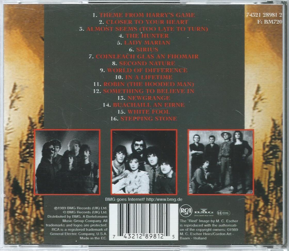 CD – CLANNAD – PAST PRESENT – 1989 (RCA)