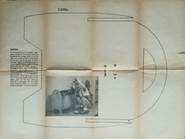 Bouwtekening – BANKJE – S5390a, S5390b en S5390c - 1956