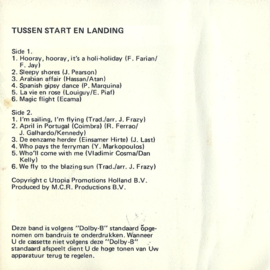 MC – Tussen start en landing - 12 Sfeermelodieën & authentieke vluchtinformatie - vol. 1 – ca. 1980