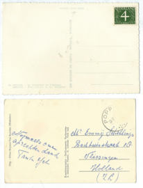 SET van 2 ansichtkaarten – België – Brugge / Poppel