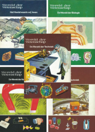 Wereld der Wetenschap – Postorderreeks - 5 delen – 1966