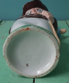 drankfles in de vorm van een golfer - ca. 1930