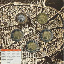 set van 5 de 'Ruyter-munten' – 400 jaar Michiel de Ruyter - 2007