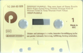 MC – DEEP PURPLE – Deepest Purple - The Very Best of Deep Purple - 1980