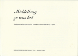 Middelburg - zo was het - Willy Leijnse - 2002