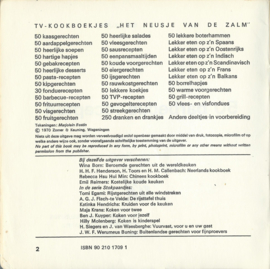 50 barbecue-recepten – BEN J. KUYPER - 1970