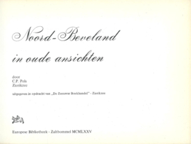 Noord-Beveland in oude ansichten – C.P. Pols - 1975