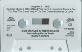 MC – BOB MARLEY & THE WAILERS - EARLY MUSIC - 1990