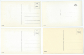 SET van 4 ansichtkaarten – Middelburg