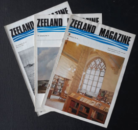 ZEELAND MAGAZINE (7 stuks) – 14e - 16e jaargang – 1982-1986