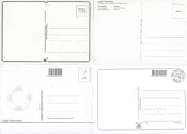 SET van 4 ansichtkaarten – Zeeland