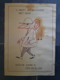 Prenten – 4 affiches WO2 – ’40-‘45
