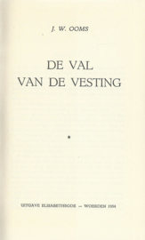 DE VAL VAN DE VESTING – J.W. OOMS – 1954 - 1