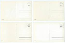 SET van 4 ansichtkaarten – Middelburg