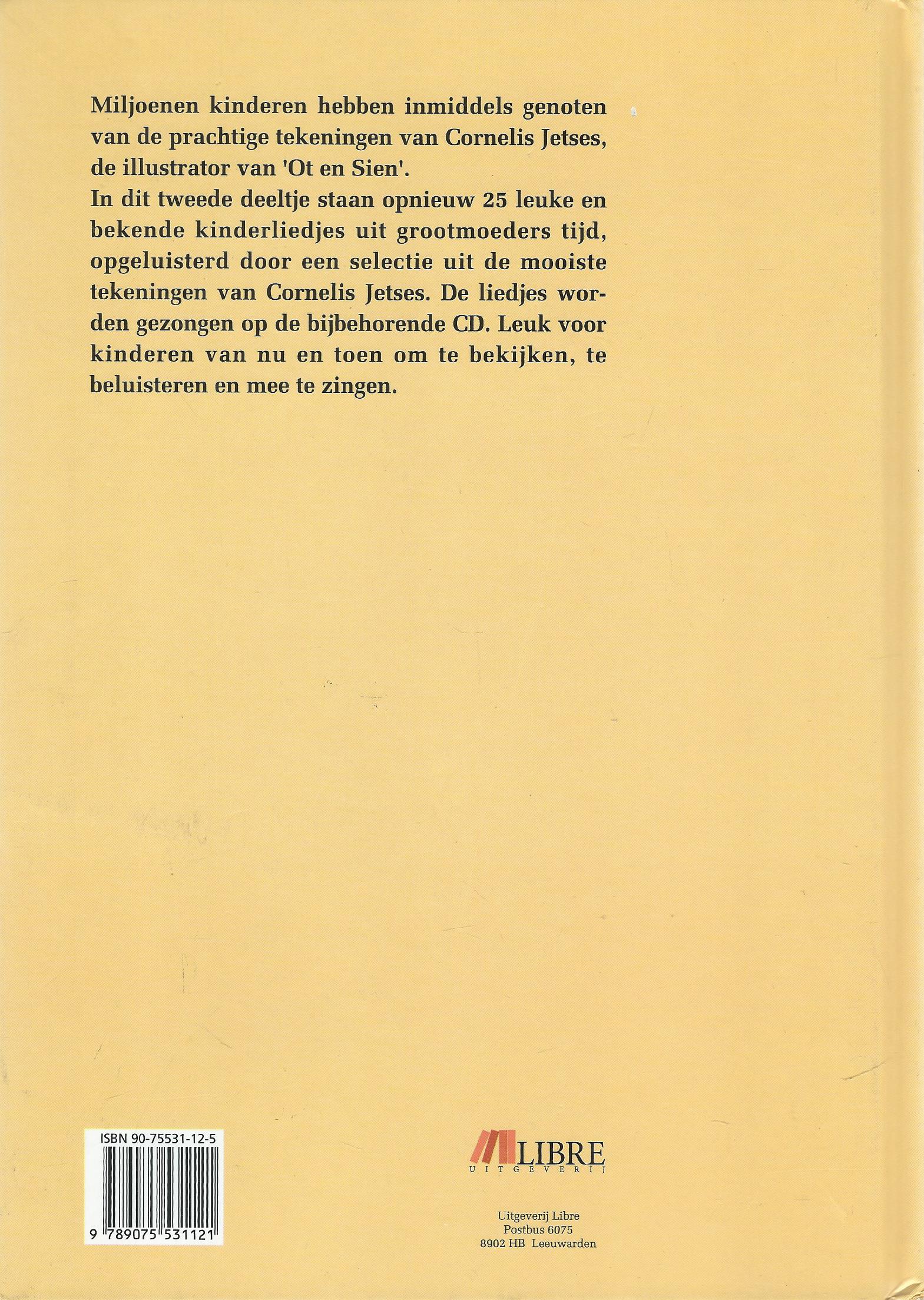 Uit Grootmoeders tijd – deel 2 - Illustraties van Cornelis Jetses – met CD - 1998