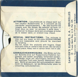 VIEW-MASTER beeldschijven – SWITZERLAND - 3 stuks – jaren ‘50