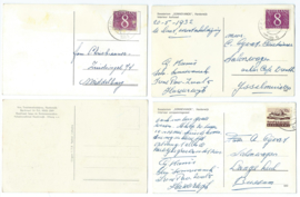 SET van 4 ansichtkaarten – Harderwijk – o.a. 1965