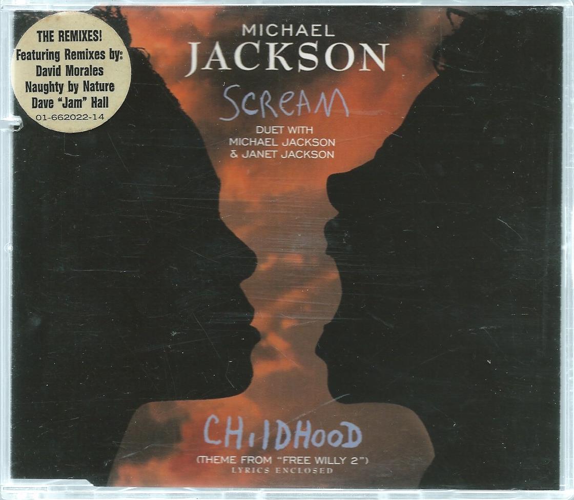 CD – Maxi-Single – MICHAEL JACKSON – SCREAM - 1995