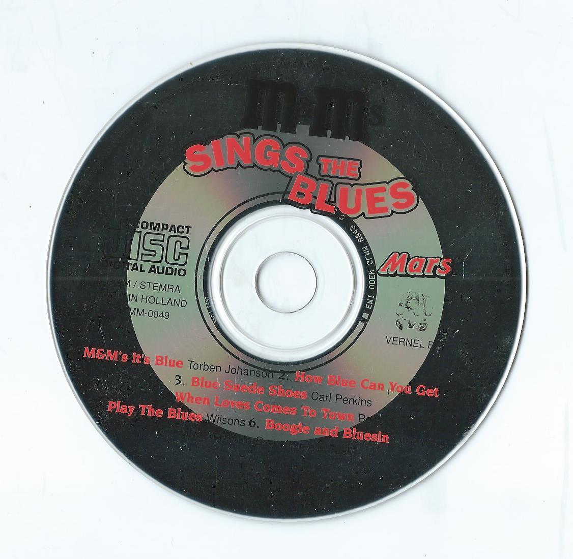 CD – Various - M&M's SINGS THE BLUES - 1997