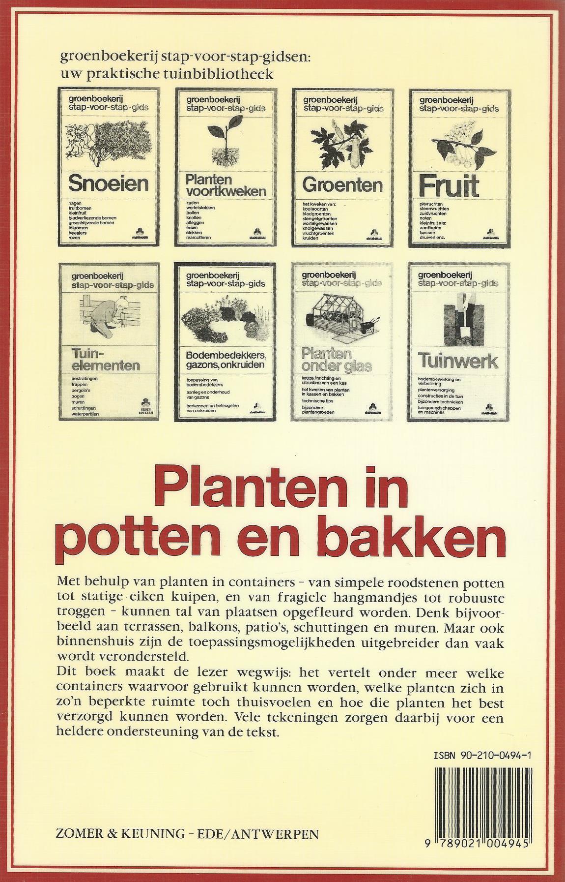 Planten in potten en bakken – Ray Waite - 1992