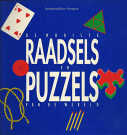 DE MOOISTE RAADSELS EN PUZZELS VAN DE WERELD – Samengesteld door David Hillman, Pentagram - 1991