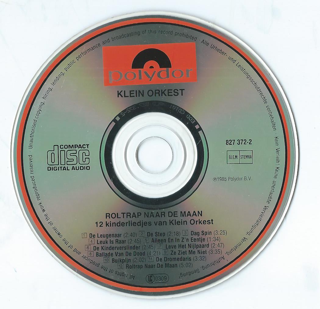 CD – klein orkest – roltrap naar de maan - 1991
