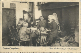 Ansichtkaart – Brabants Dorpsleven