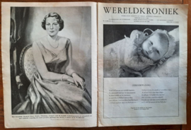 WERELDKRONIEK – ONZE KROONPRINSES - 1956