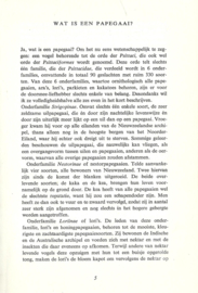 ONZE PAPEGAAI – JAN VAN RHEENEN - 1966