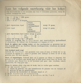 Eerst denken dan … koken – H. SCHORTEMEIJER e.a. - 1946