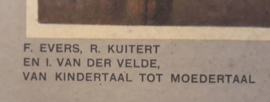 Schoolplaat: Bij den Kruidenier. - ca. 1935