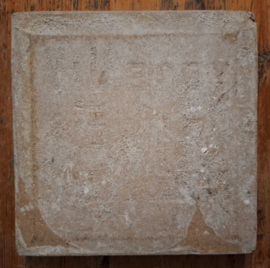 Antieke tegel - Art Nouveau tegel - Hert