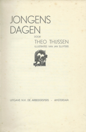 JONGENSDAGEN – THEO THIJSSEN – ca. 1933